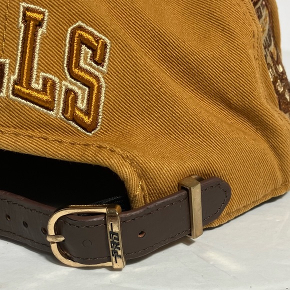 Chicago Bulls Six Time NBA Champions Wheat Brown Hat NWOT - Picture 5 of 11